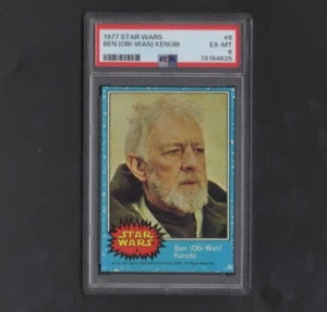 1977 Topps Star Wars Series 1 No 6 Ben Obi-Wan Kenobi PSA 6 - Picture 1 of 2