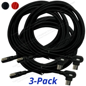 3-Pack 6ft USB-C to USB-C Cable Fast Charge Cord For iPhone15/Plus/Pro Max/iPad - Picture 1 of 11