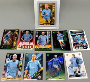 10x Erling Haaland Karten – Topps Panini – Golden Baller, No Limits, Matchwinner - Bild 1 von 6