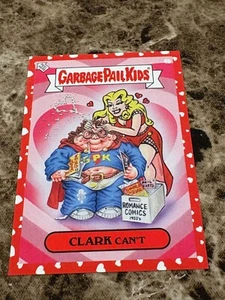 CLARK CAN'T Garbage Pail Kids Valentines Day Red - Picture 1 of 2