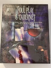Foul Play & Cabernet A Mystery Jigsaw Thriller Story By Henry Salsar New 1000pc