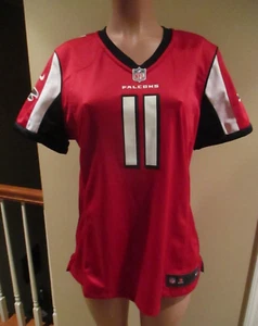 Nike Atlanta Falcons Womens Jersey XL Julio Jones #11 Football Red On Field - Picture 1 of 8