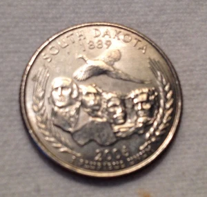 2006 P or D South Dakota 50 States Quarter - Bild 1 von 4