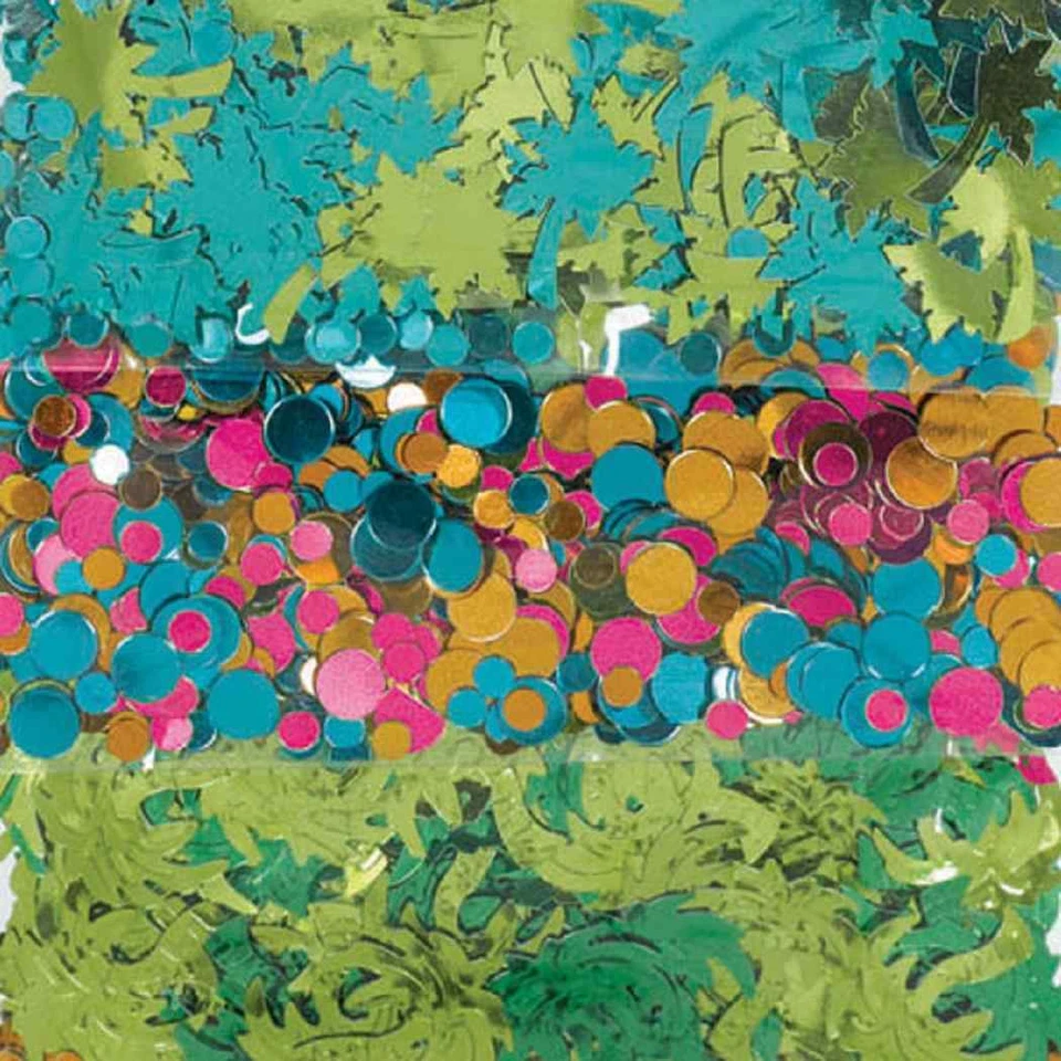 Palmera Tropical Hawaiana Luau Playa Tema Fiesta Decoración Confeti Paquete de 3 Foto 1 de 1