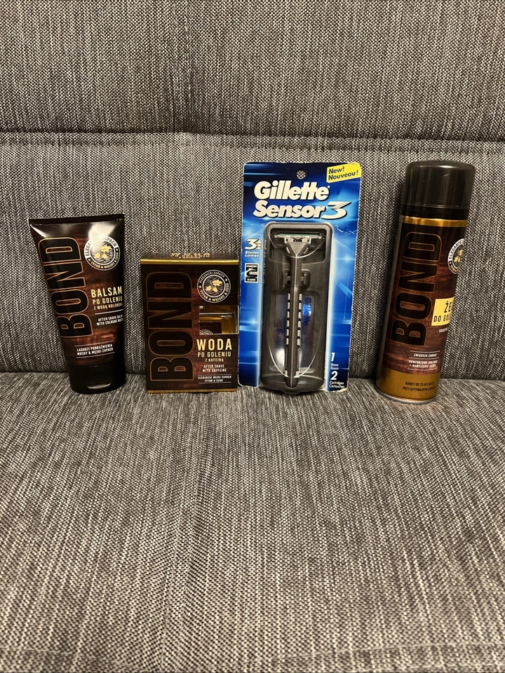 Mango de afeitar Gillette Sensor 3 con 3 cartuchos de recarga y extras Foto 1 de 4