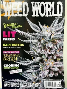 Weed World Magazine Issue #170 The Grow Diaries, Lit Farms, Rare Breeds 2024 - Picture 1 of 1