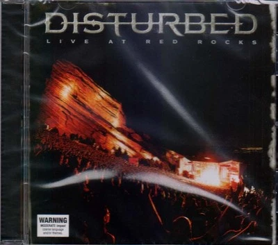 Disturbed Live At Red Rocks CD Heavy Metal Hard Rock Concert Album - Image 1 of 3