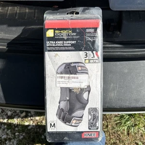 Rodillera Shock Doctor Ultra con bisagras bilaterales - negra - Imagen 1 de 2