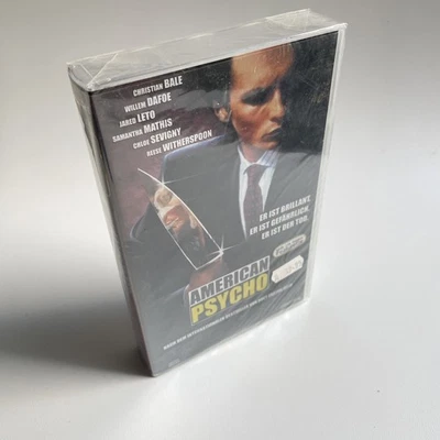 American Psycho Christian Bale Horror VHS German Sealed Brand New NEU - Bild 1 von 4
