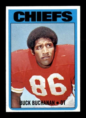 Buck Buchanan 1972 Topps #204 casi nuevo X3594480 Foto 1 de 3