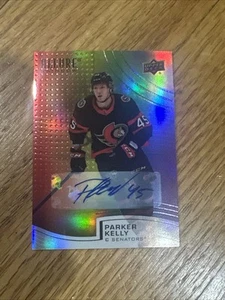 2021-22 Allure Full Rainbow AUTO #R-46 Parker Kelly - RC Rookie - Picture 1 of 4