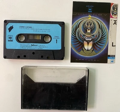 JOURNEY - CAPTURED - CBS SONY - KOREA Tape Cassette  - RARE Original OOP - Image 1 of 4