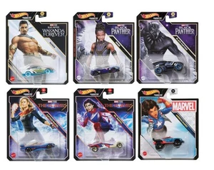 Hot Wheels Marvel Charakter Cars komplett 6er Pack HHB74-956G - Bild 1 von 8