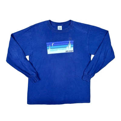 Vintage Delta Pro Weight John Mayer Fall Tour 2002 Long Sleeve Tee Size Medium - Image 1 of 4
