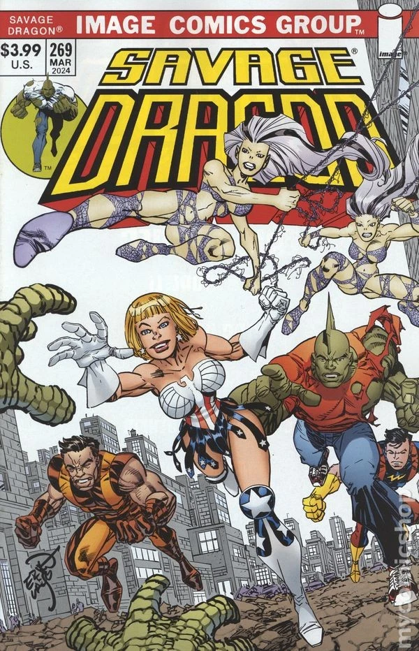 Savage Dragon #269B VF 2024 Stock Image - Image 1 of 1