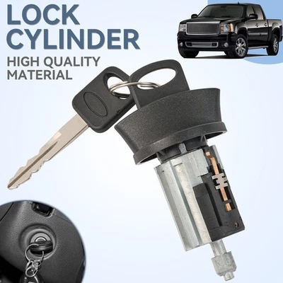 For Ford F150 F250 E150 E250 E350 Windstar Car Ignition Lock Cylinder & 2 Keys - Imagem 1 de 4
