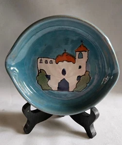 San Jose Mission Ashtray/Trinket Dish Hand Painted - Picture 1 of 4