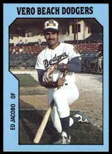1985 TCMA Vero Beach Dodgers Ed Jacobo Vero Beach Dodgers #10