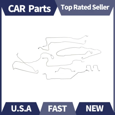 Dorman For 2003-2006 GMC YUKON XL 1500 Brake Hydraulic Line Kit Stainless Steel - Image 1 of 4