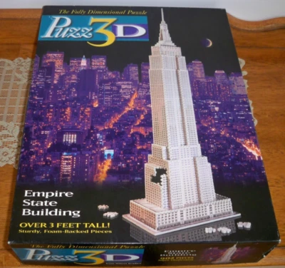 Головоломка 3D Milton Bradley Wrebbit головоломка Empire State Building 902 штуки в комплекте - Изображение 1 из 4