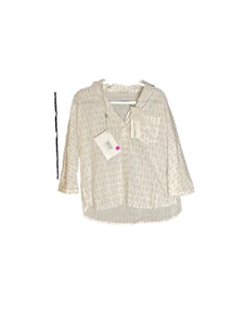 Alpha Studio Damen Langarmshirt weiß Print Größe 44 Neu mit Etikett - Bild 1 von 4