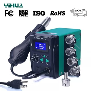 YIHUA 959D-II 700W Hot Air Gun Digital Desoldering Rework Station Heat Gun - Picture 1 of 12