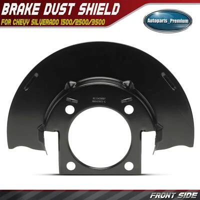 Front Brake Dust Shield for GMC Sierra 1500/2500/3500 Yukon XL 2500 Savana 2500 - Image 1 of 4