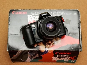 Canon EOS Rebel XS w/ 35-80mm lens | 35mm Film SLR Camera with original box - Picture 1 of 5