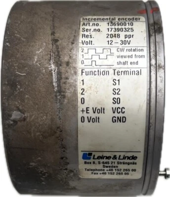 Leine & Linde 1868900 Incremental Encoder 2048 ppr 12-30V - Bild 1 von 3