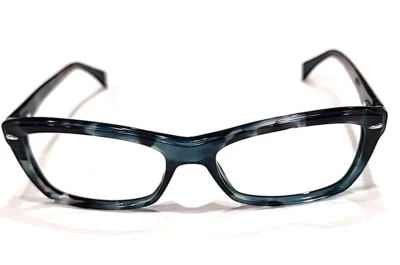 Marco de gafas Ray Ban RB5255 5949 azul tortuga borde completo 53-16 135 Foto 1 de 4