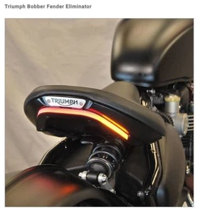 TRIUMPH BOBBER Fender Eliminator NRC NEW RAGE CYCLES - Foto 1 di 7