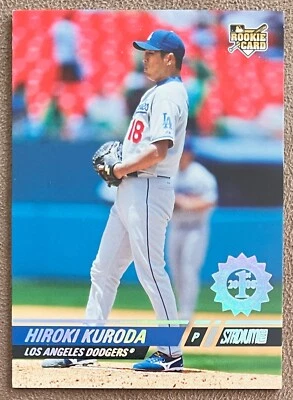 Hiroki Kuroda 2008 Topps Stadium Club First Day Issue Rookie #149 /599 Dodgers - Image 1 of 2