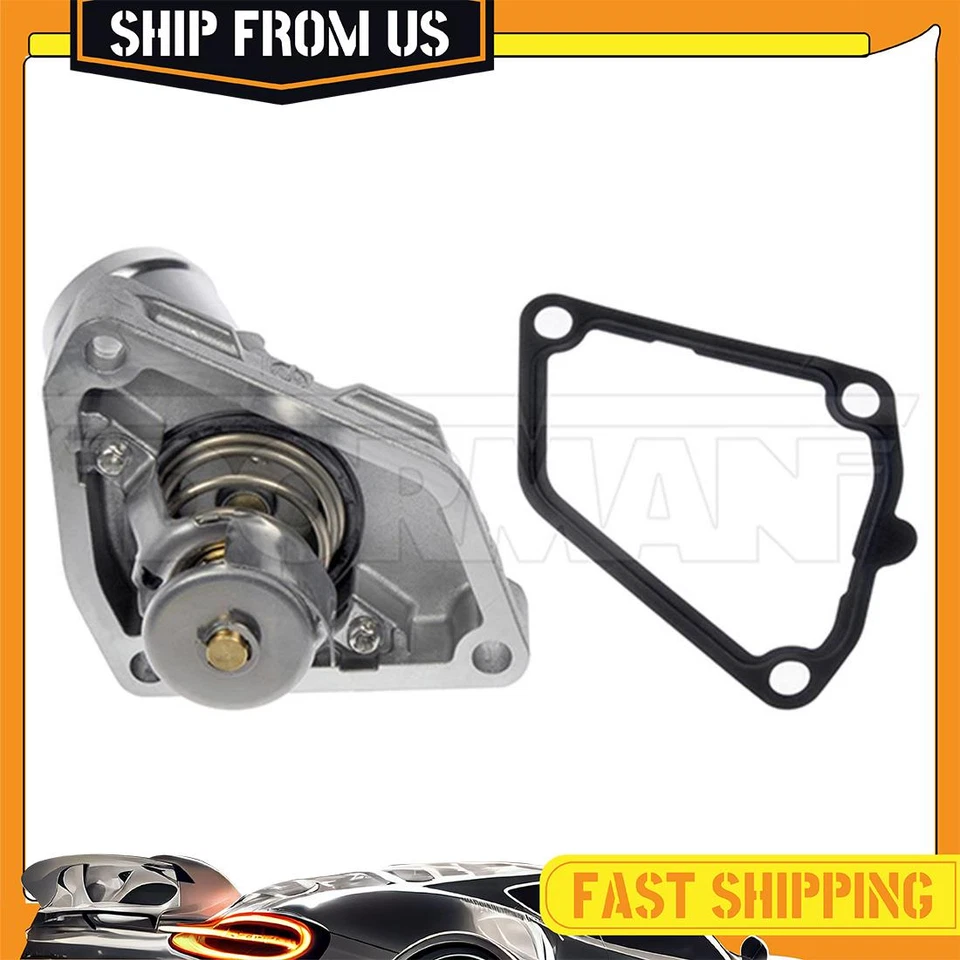 Conjunto de carcaça de termostato líquido de arrefecimento do motor Dorman para INFINITI G37 2009-2013 - Imagem 1 de 4