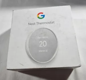 Google Nest Thermostat, Snow (Spanish Version) - (Packaging has Smudging) - Picture 1 of 8