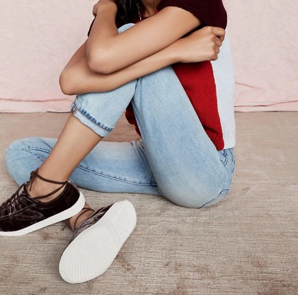 Zapatillas Tenis Tretorn + Madewell Nylite Terciopelo Berenjena Mujer Talla 8 Foto 1 de 4