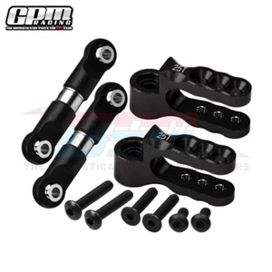 GPM 7075 Alu Servo Horn & SS Steering Link For TRAXXAS 1/10 E-Revo 2.0 Revo 3.0 - Picture 1 of 15