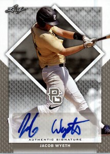 Jacob Wyeth 2016 Leaf Perfect Game Autograph NIKE All-American Auto Rookie