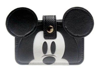 Mickey Mouse Face With Ears Snap Closure Purse Wallet - Image 1 of 2