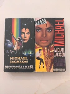Michael Jackson- Moonwalker & The Legend Continues VHS Bundle Collection  - Bild 1 von 15