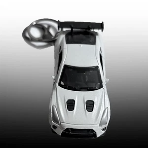 Nissan GT-R Keychain R35 Hot Wheels Matchbox style VALENTINES GIFT - Bild 1 von 4