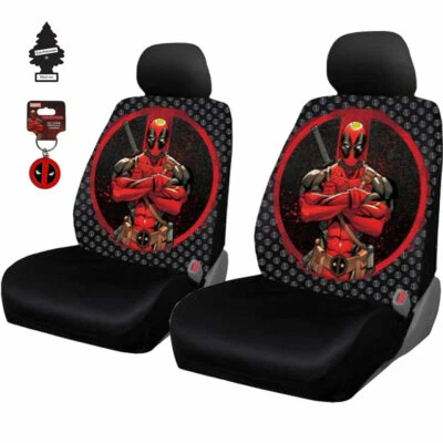 Para HONDA Nuevo Marvel Comic Deadpool Coche Camión SUV Cubierta de Asiento Llavero y Regalo  Foto 1 de 4