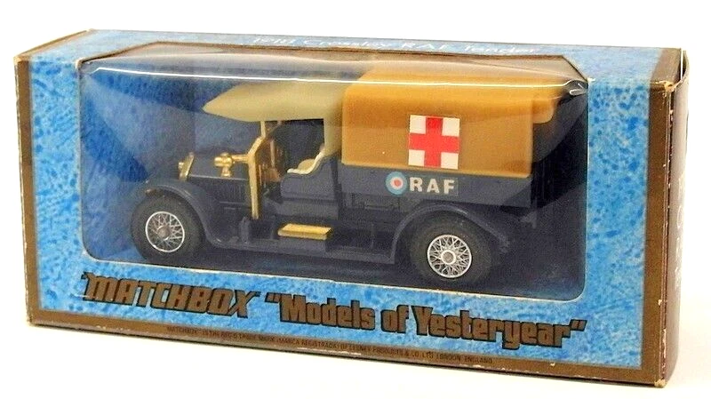 Matchbox Models of Yesteryear Y-13 "1918 Crossley RAF Tender" (fechado 1977) Foto 1 de 4
