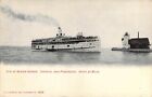 Steamship "City Of Benton Harbor". Capacity 3000 Passengers . Postcard