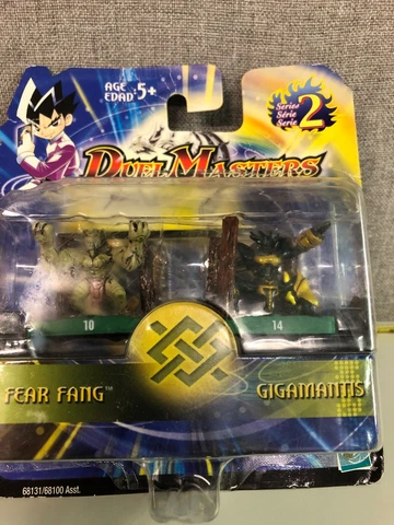 2004 Duel Masters Fear Fang & Gigamantitis  figures, series 2 (2725) Cover