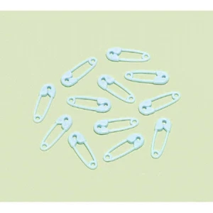 Blue Pins Baby Shower Favor Baby Boy Mini Safety Pins Boy Baby Shower 24ct - Picture 1 of 1