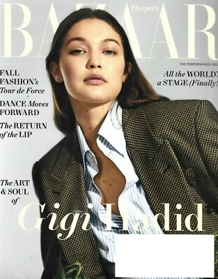 Harper's Bazaar Magazine Gigi Hadid Fall Fashion Thomasin McKenzie Beauty 2021 - Imagem 1 de 4