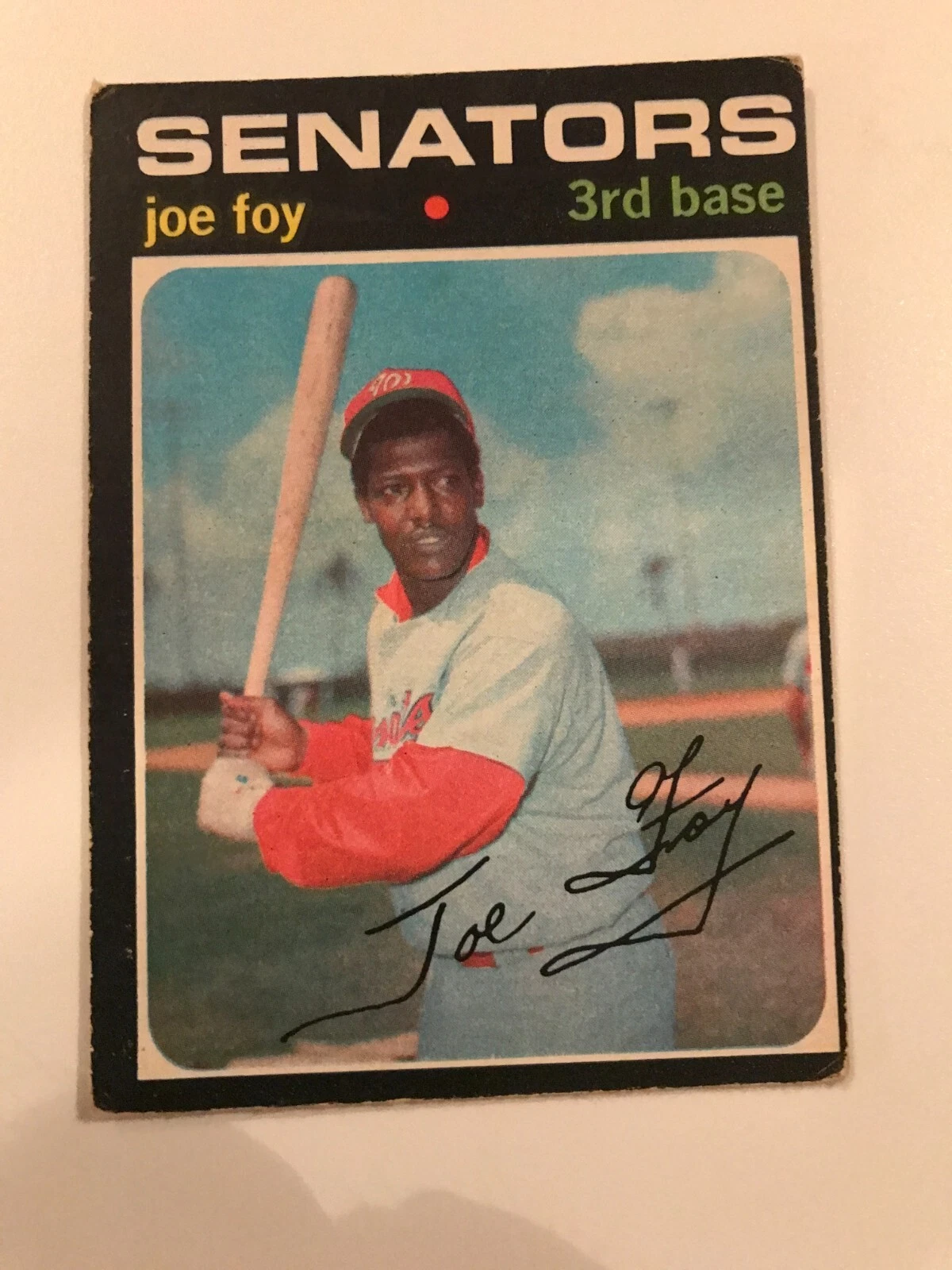 1971 O-Pee-Chee Baseball High Number Joe Foy #706