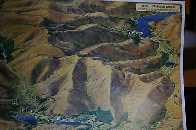 3D Aerial Panoramic A4 Fell Walking Maps - 22 Types To Choose From- Unusual Gift • 3.95£