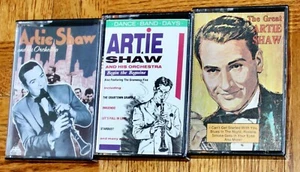 Artie Shaw His Orchestra, The Great, Begin Beguine Jazz Big Band 3er-Set-Kassette - Bild 1 von 3