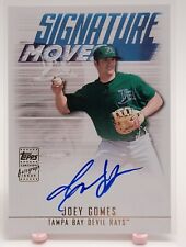 2003 Topps Traded & Rookies Signature Moves Joey Gomes #SMA-JG Rookie Auto RC